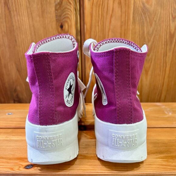 Womens Converse All Star Lugged Platform Shoes - Picture 3 of 5